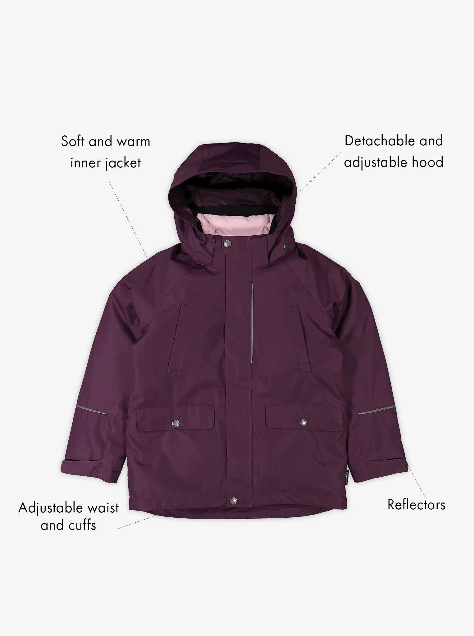3 in 1 Shell & Puffer Combo