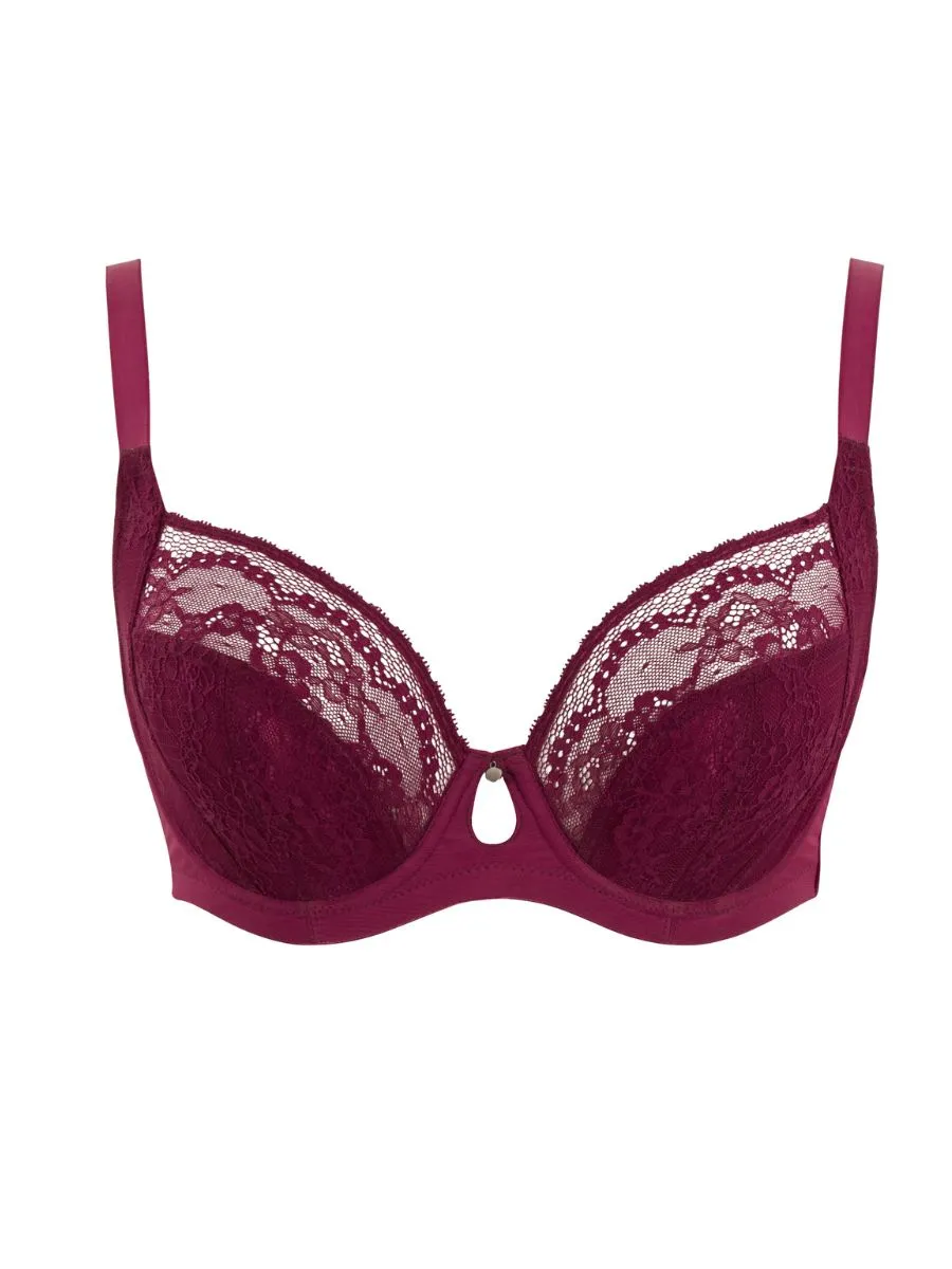 Alexis Balcony Bra - Berry