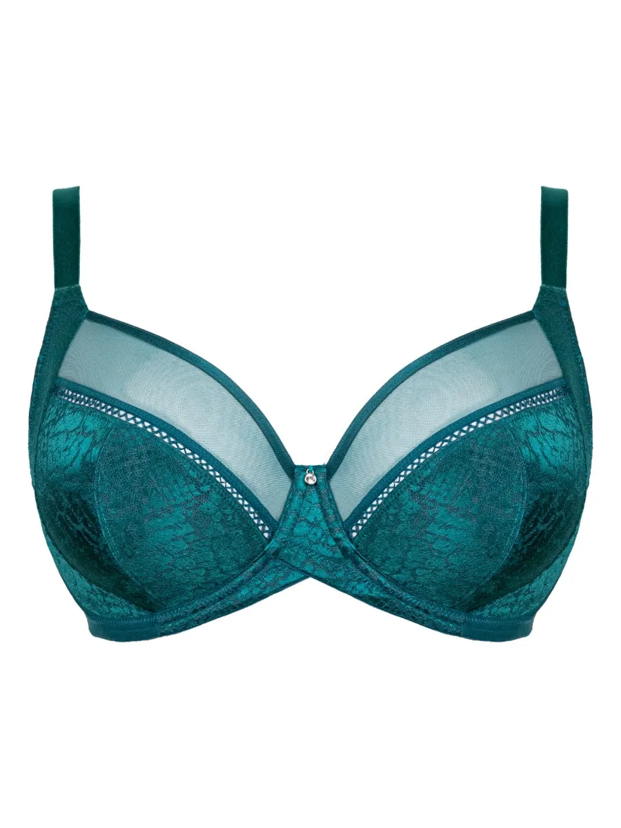 Amaze Balcony Bra - Verdigris