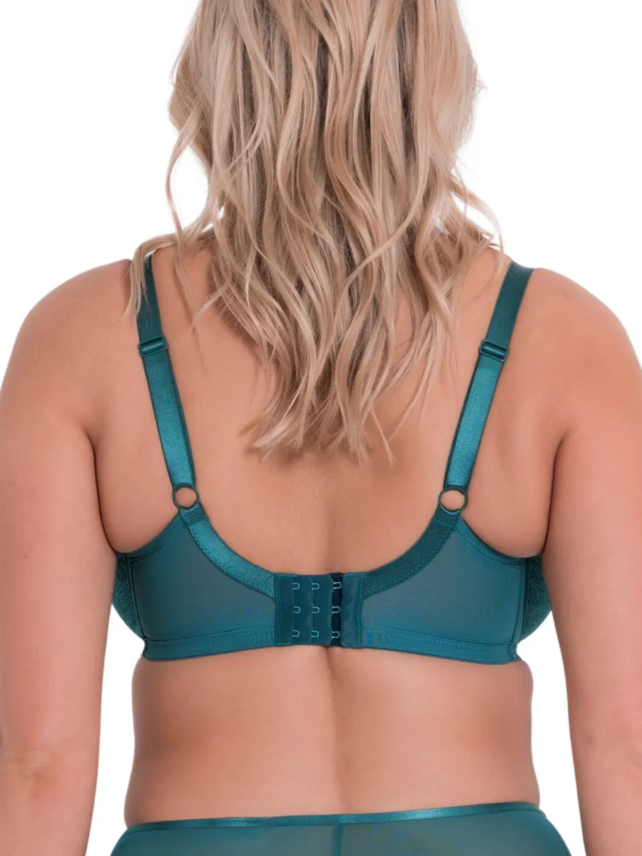 Amaze Balcony Bra - Verdigris
