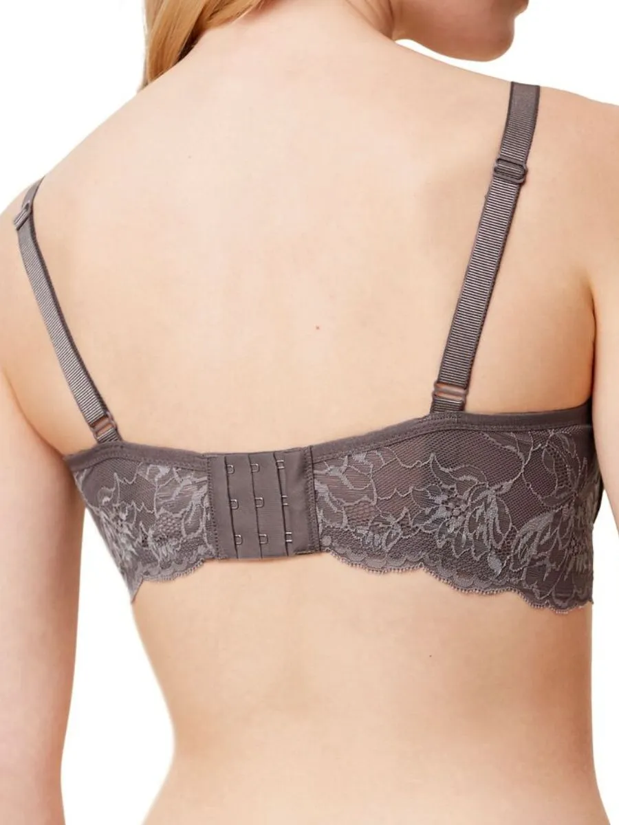 Amourette Charm Non-Wired Bra - Pigeon Grey
