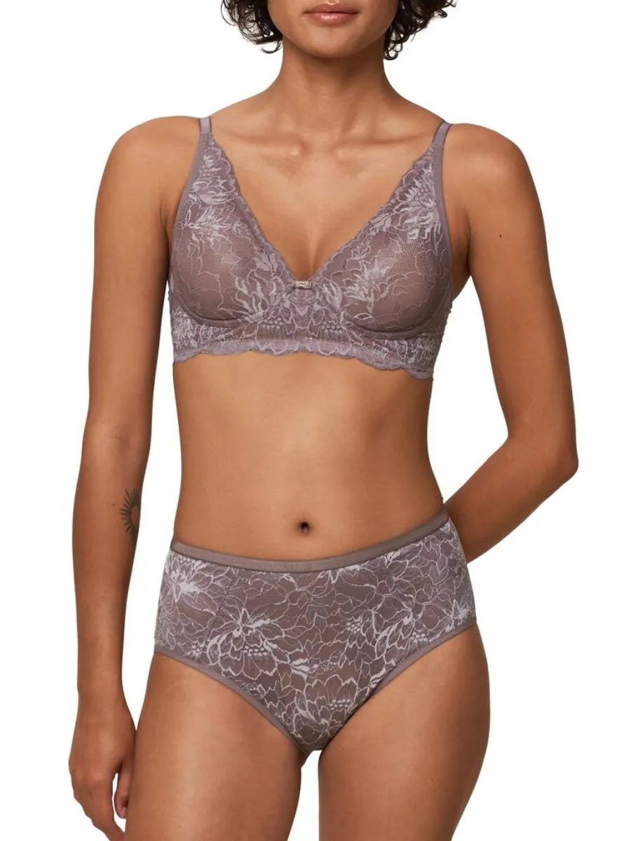 Amourette Charm Non-Wired Bra - Pigeon Grey