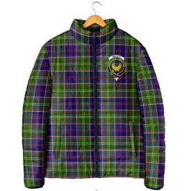 Arnott Tartan Padded Jacket with Family Crest