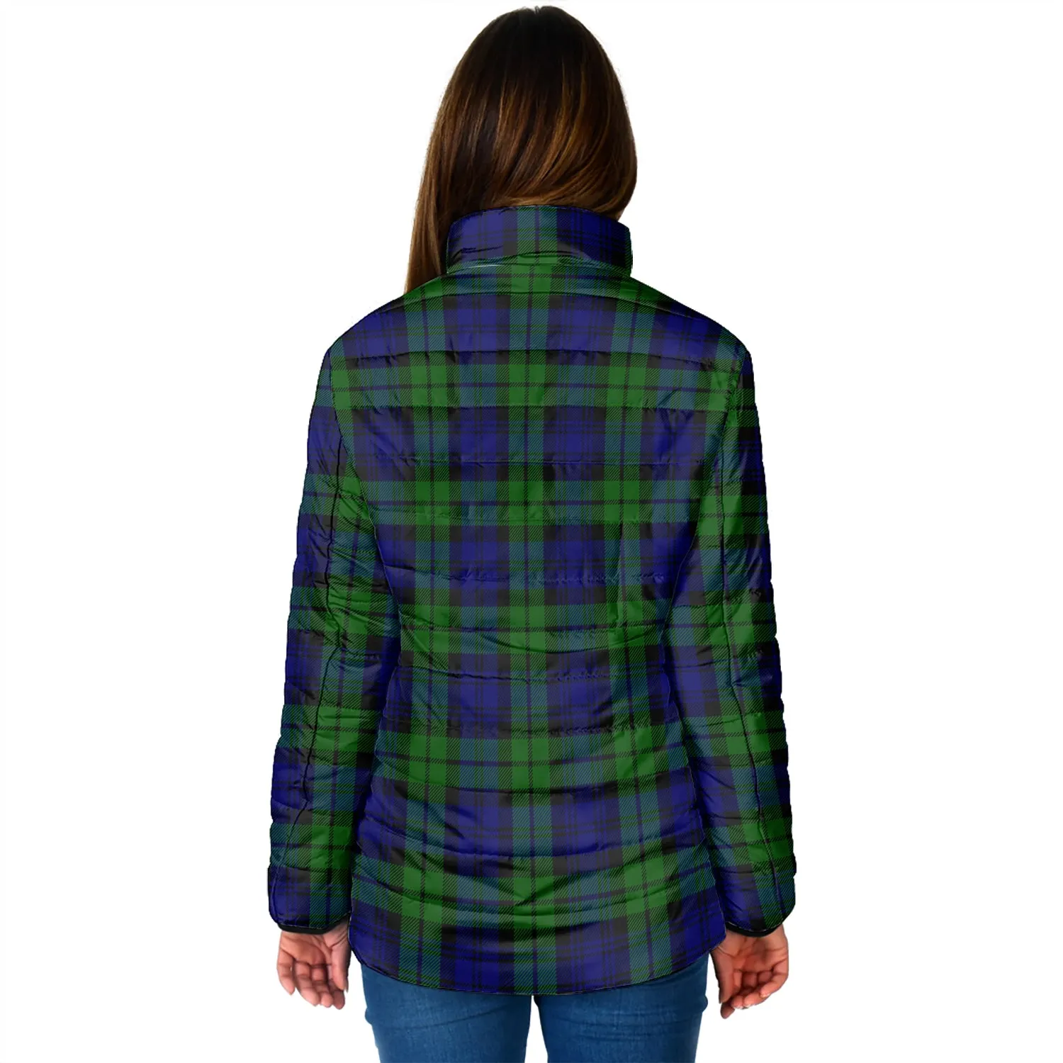Bannatyne Tartan Padded Jacket with Family Crest