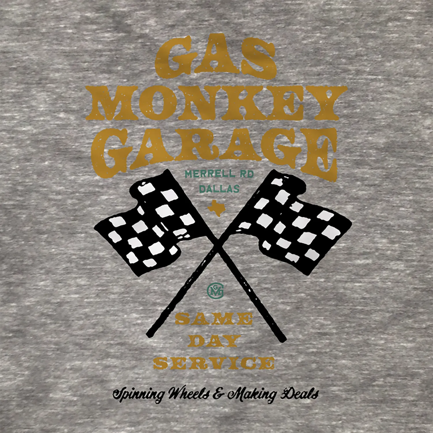 Check Mate Tee - Heather Grey