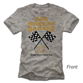 Check Mate Tee - Heather Grey