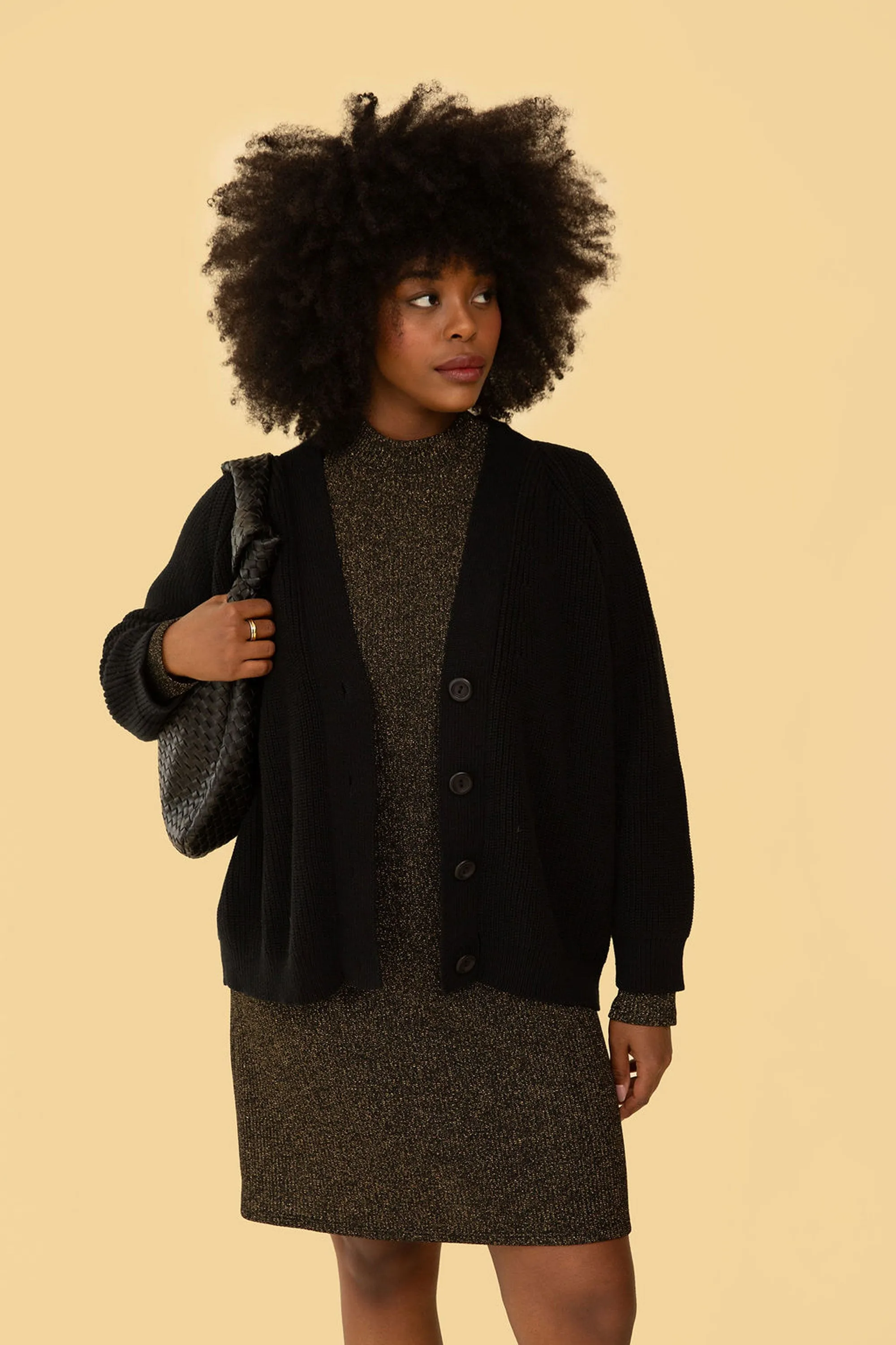 Chloe Cardigan in Black