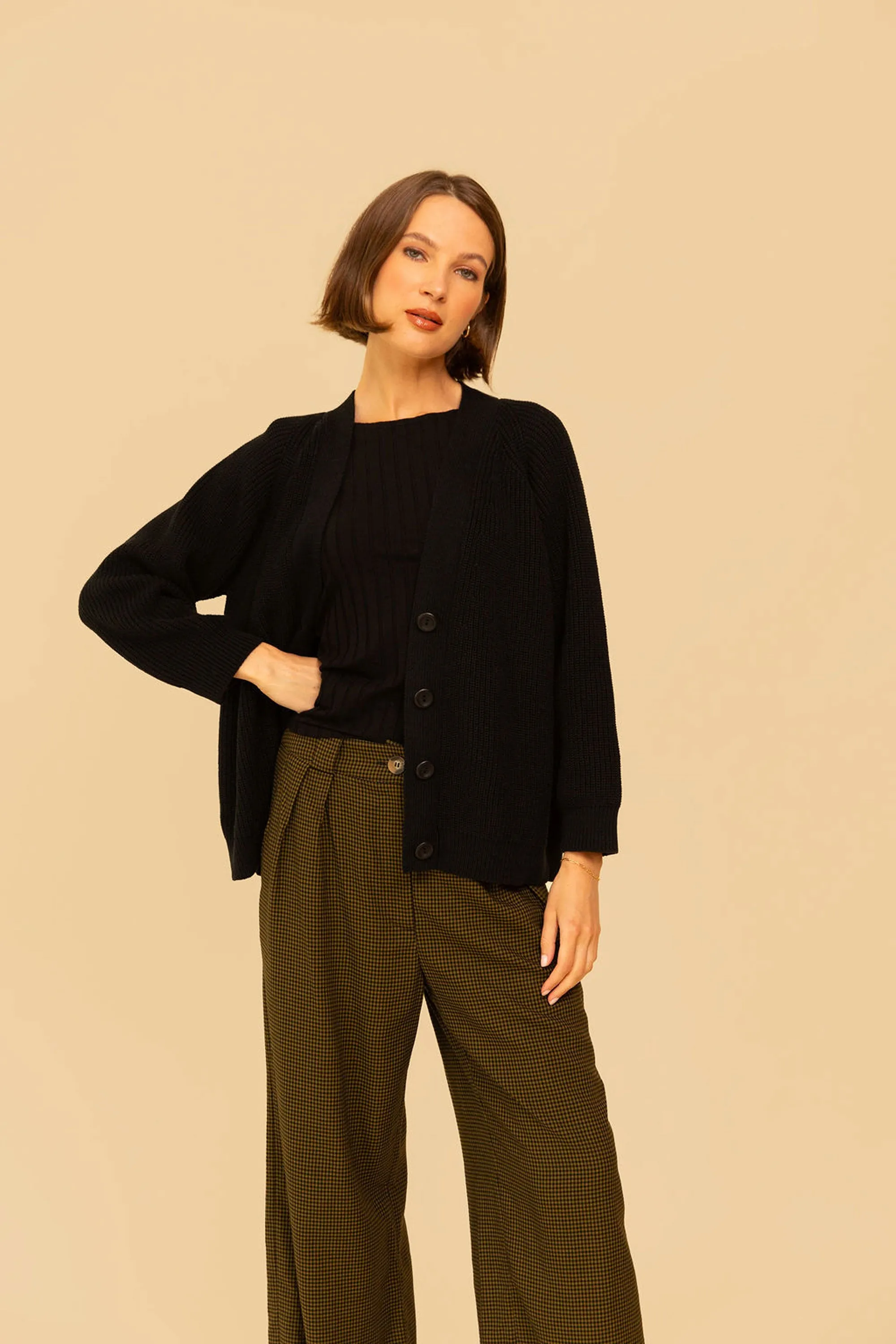 Chloe Cardigan in Black