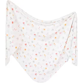 Copper Pearl Knit Swaddle Blanket | Mabel