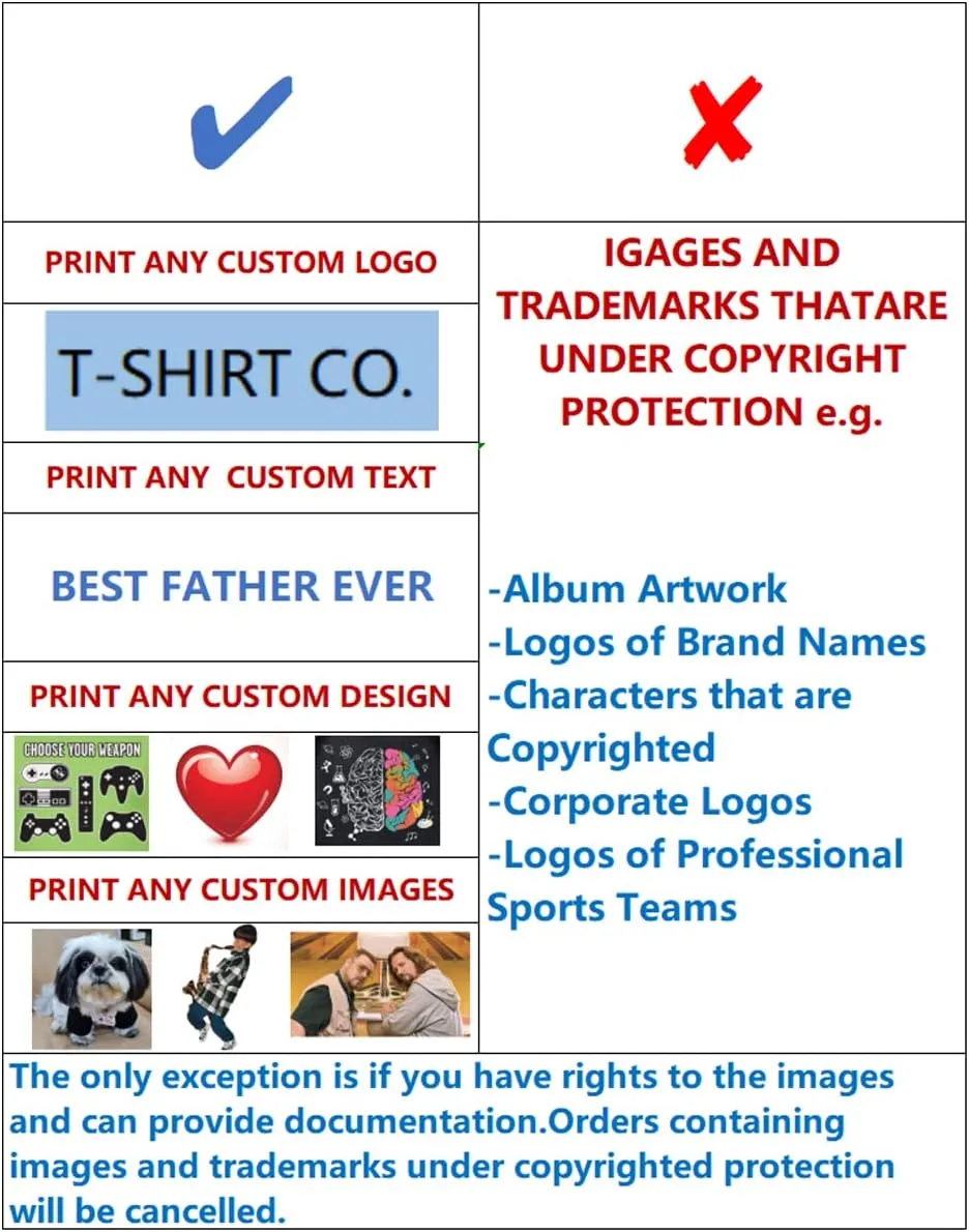 Custom T Shirts for Men/Women Design Your Own Shirt Add Text/Image/Logo Personalized Cotton Tee Printed Photo Front/Back
