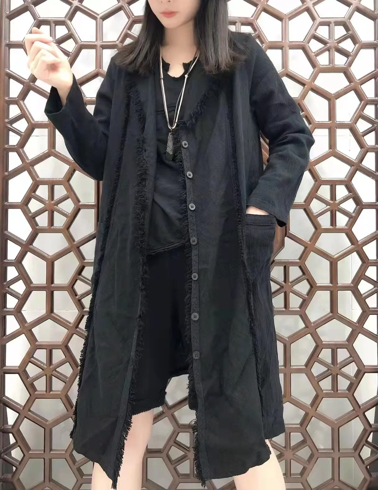 FRAY linen jacket