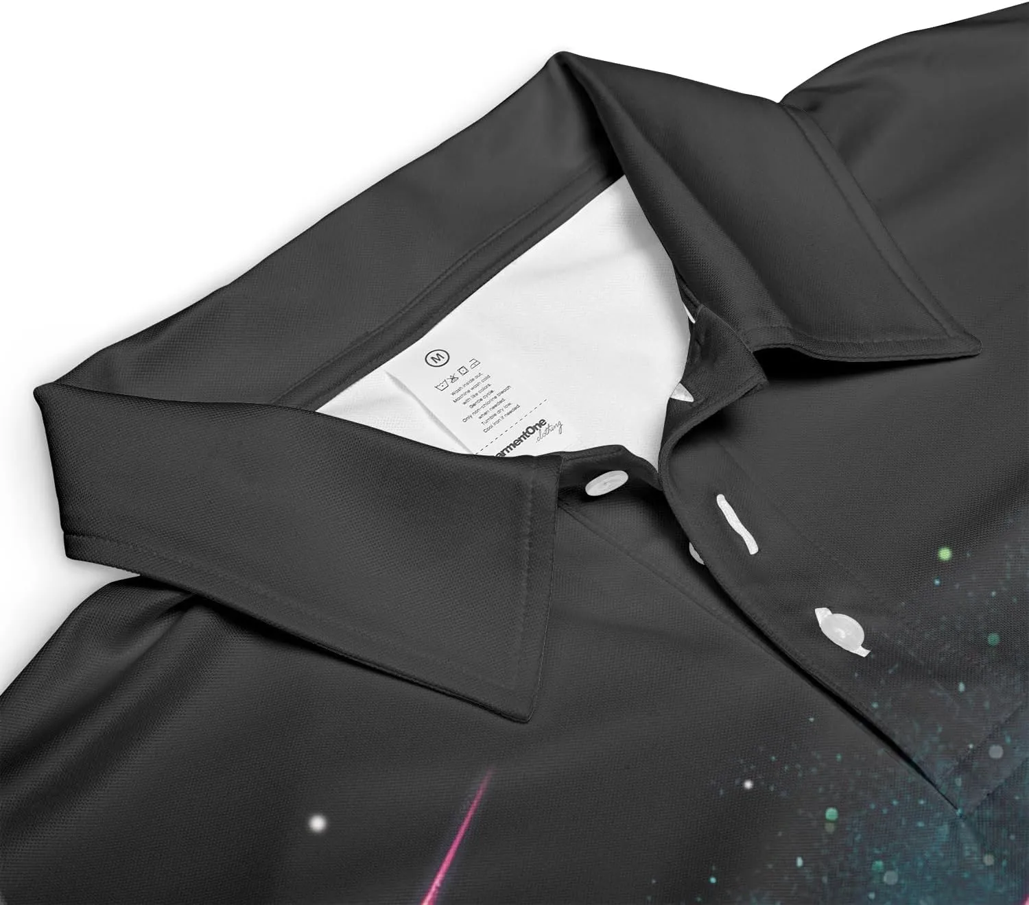 Funny Casual Golf Pattern Polo Shirts for Men Golf Polos Pattern Mens Polo Shirts Short Sleeve Button Up Shirt Men