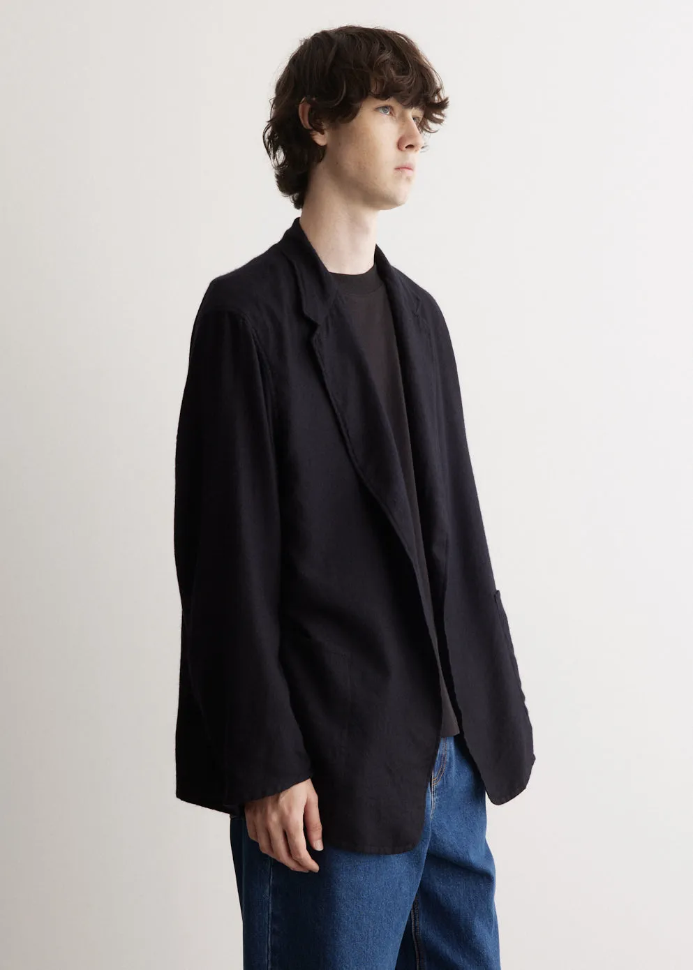 Garmet Dyed Cashmere Silk Jacket