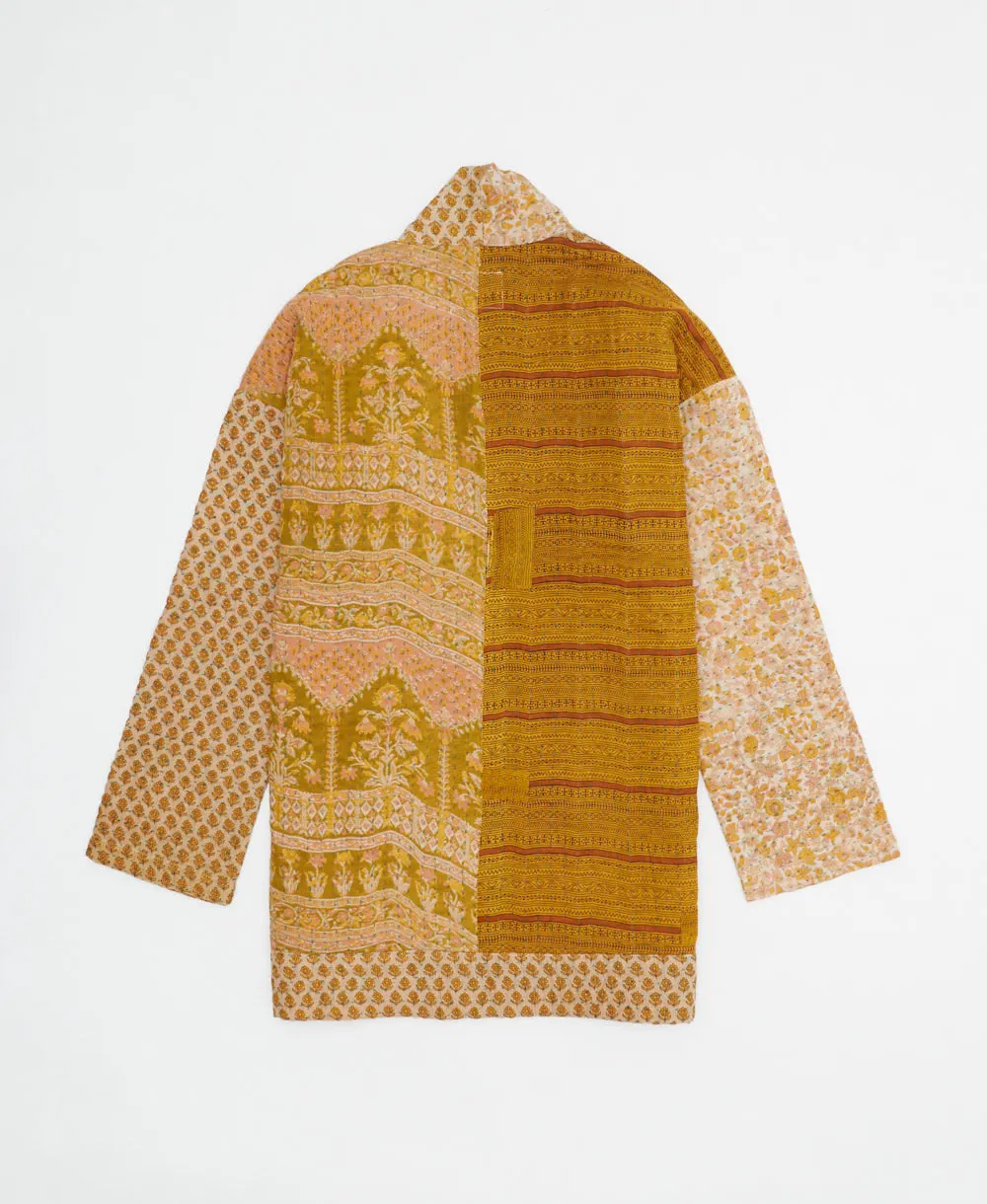 Kantha Quilted Jacket - No. 240504 - Extra Small