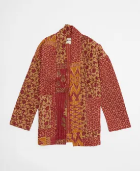 Kantha Quilted Jacket - No. 240606 - Extra Small