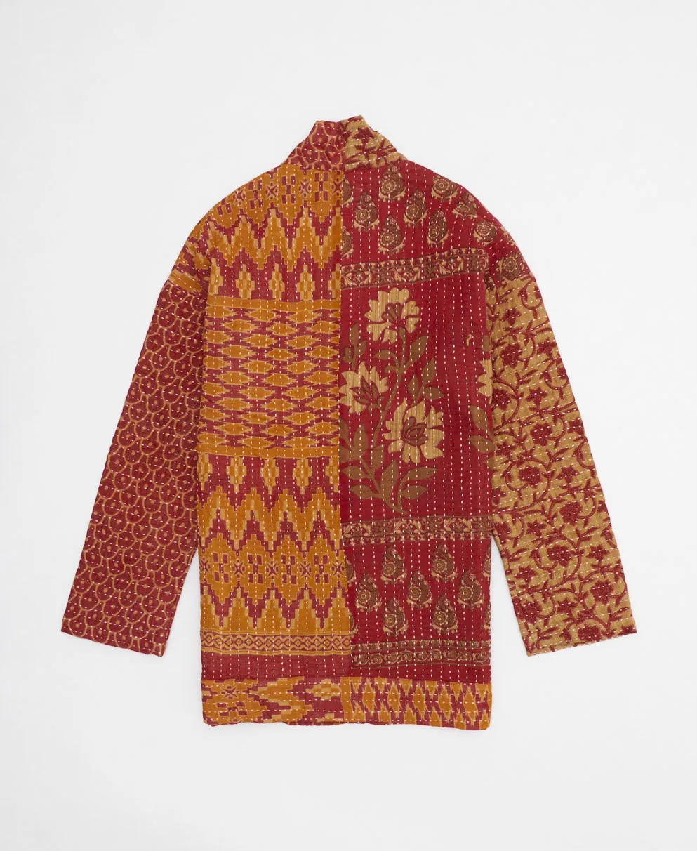 Kantha Quilted Jacket - No. 240606 - Extra Small