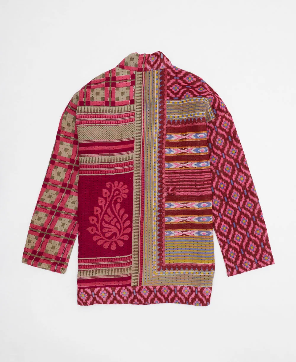 Kantha Quilted Jacket - No. 240618 - Medium