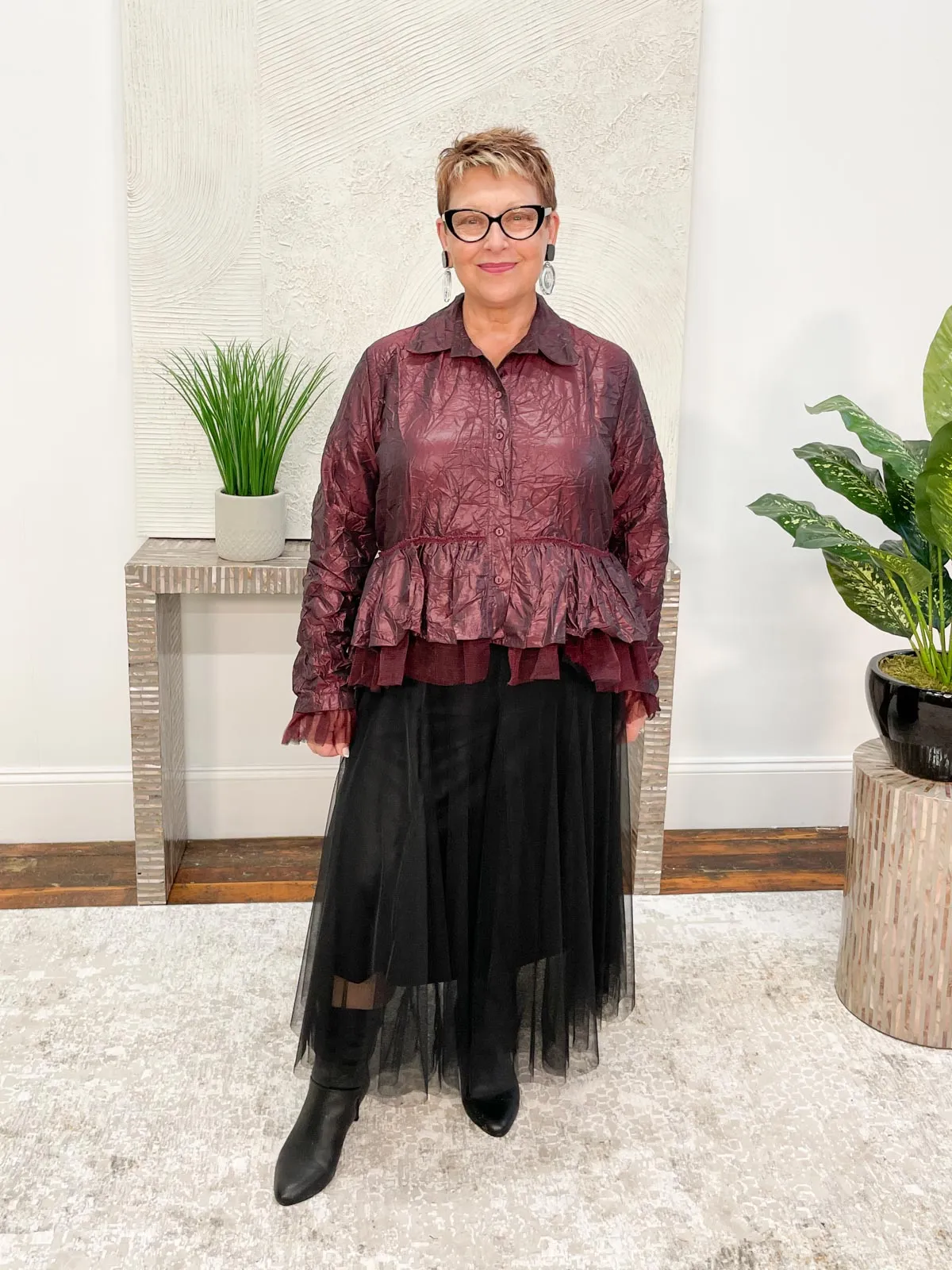 Krasner Jacket, Bordeaux