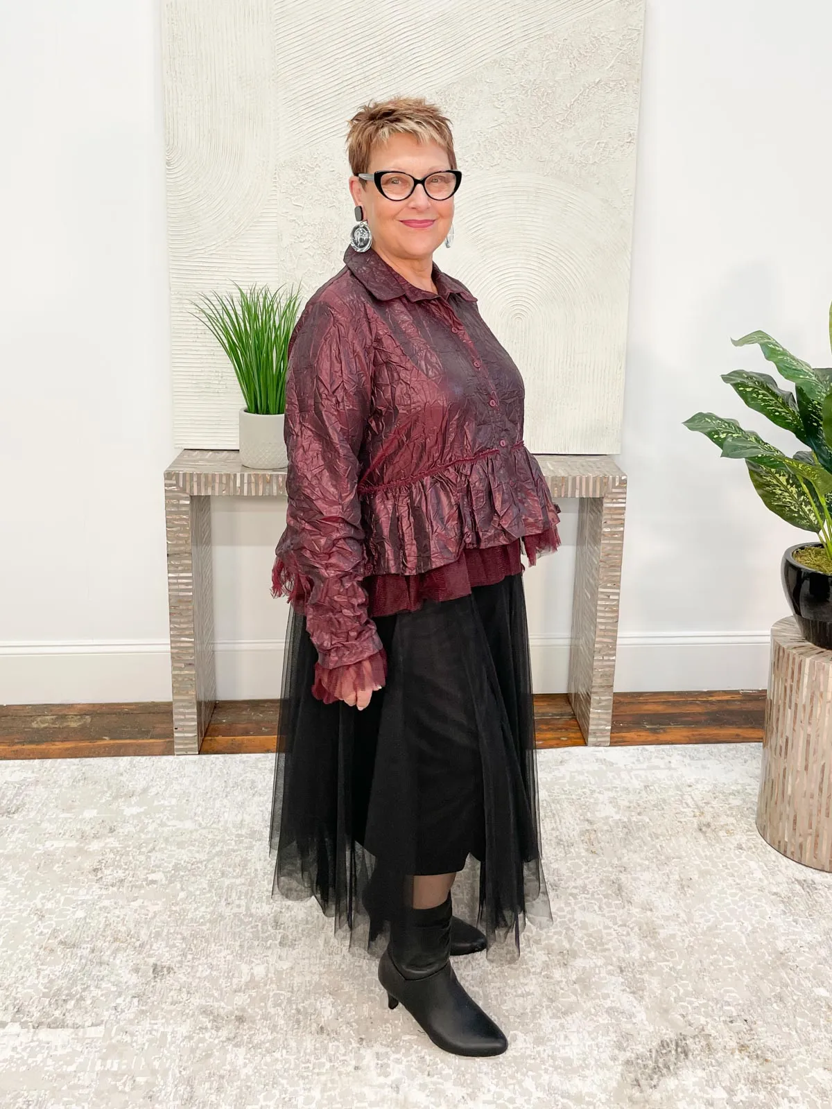 Krasner Jacket, Bordeaux