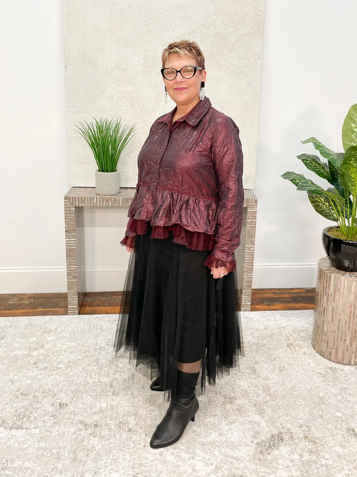 Krasner Jacket, Bordeaux
