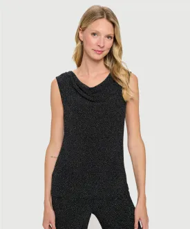 Last Tango Cowl Sleeveless Top