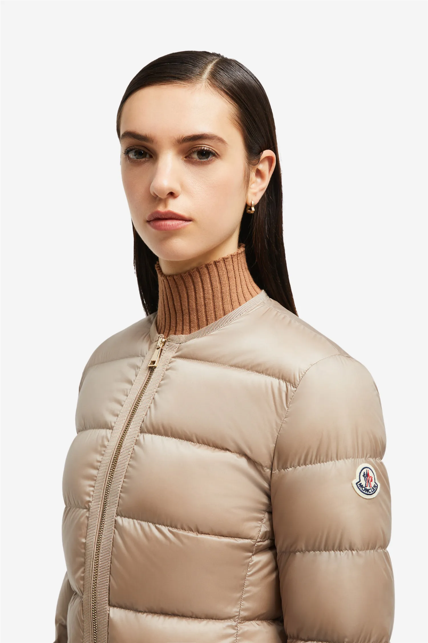 Laurine Short Down Jacket Stone
