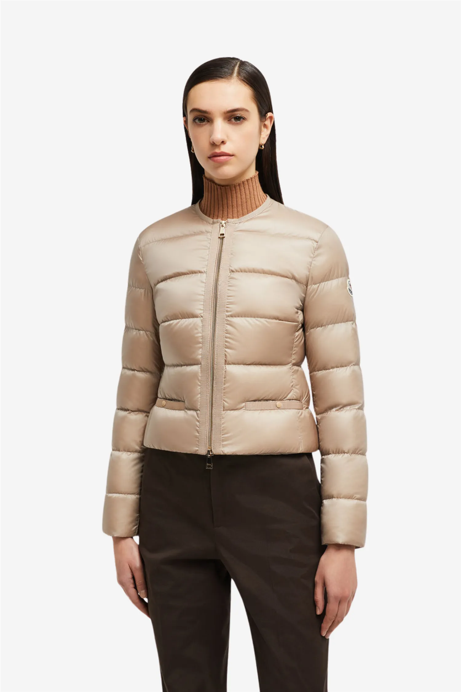 Laurine Short Down Jacket Stone