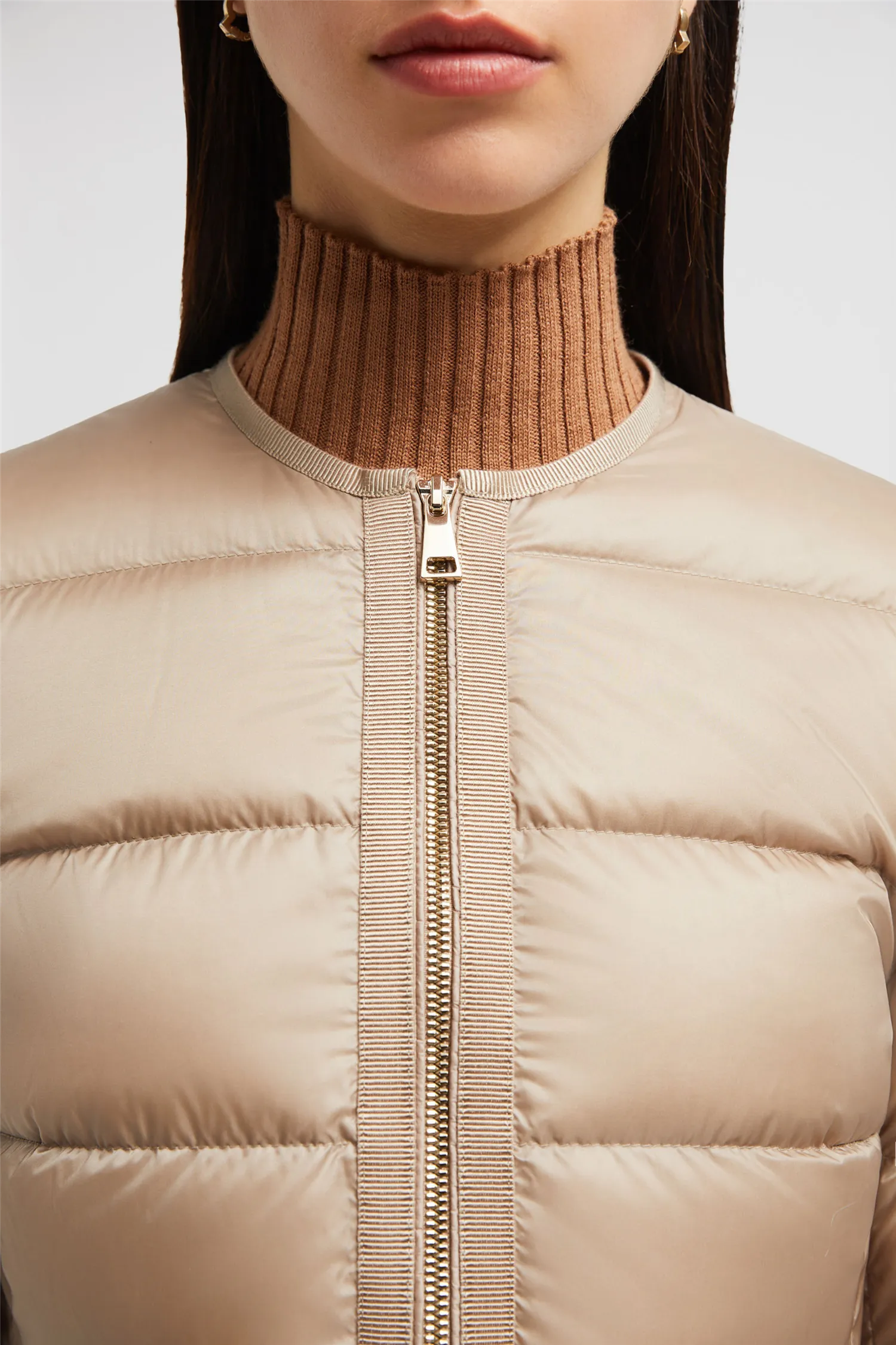 Laurine Short Down Jacket Stone