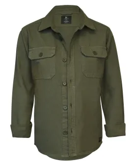 Light Olive - Napa unisex – versatile overshirt