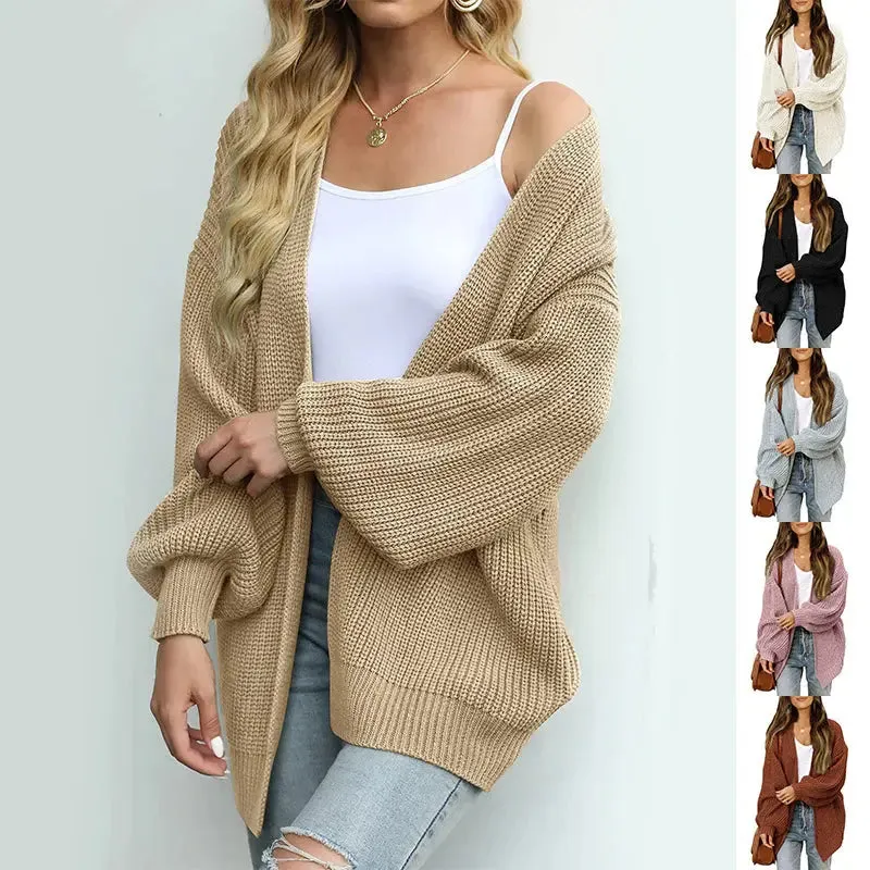Loose Knitted warm Cardigan
