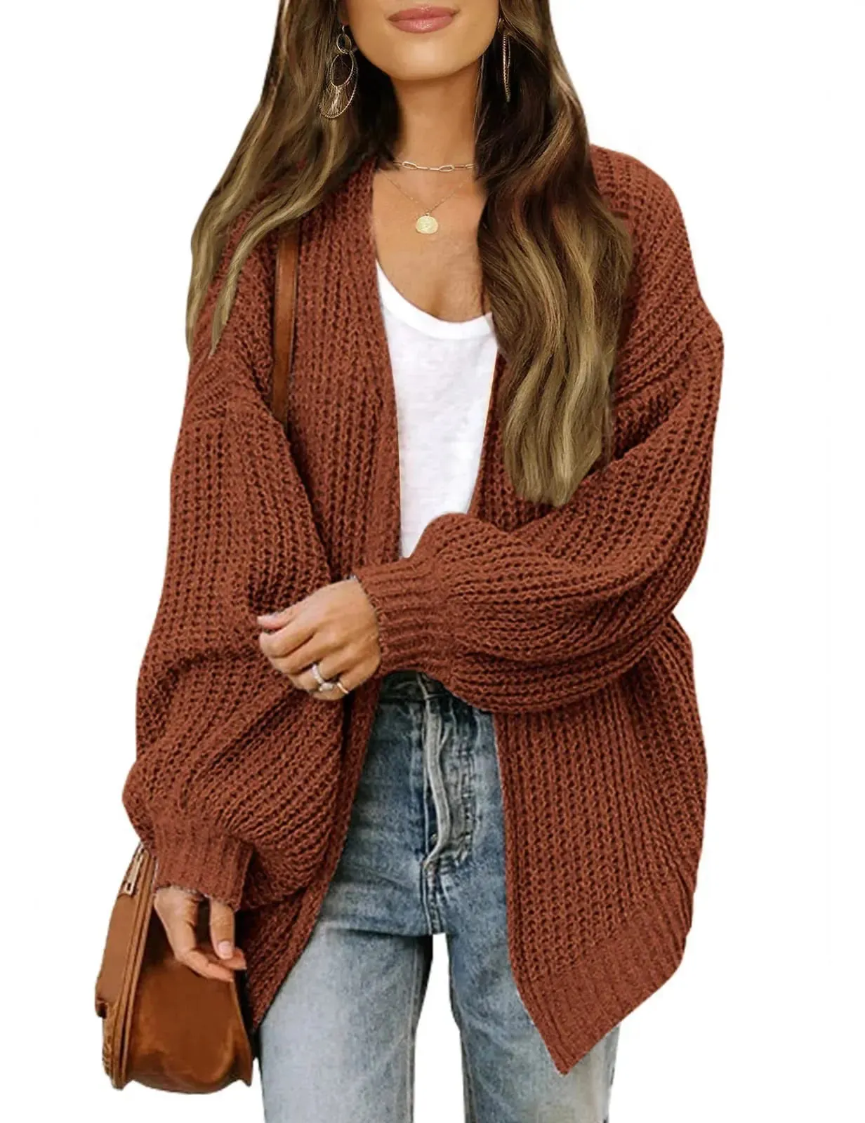 Loose Knitted warm Cardigan