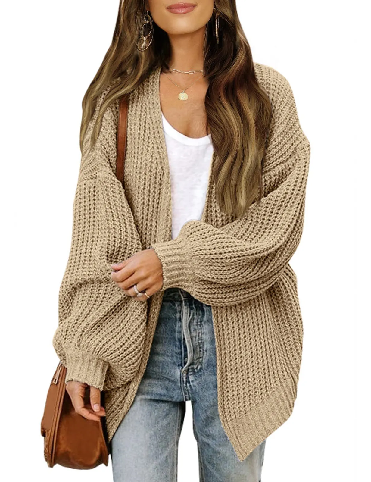 Loose Knitted warm Cardigan