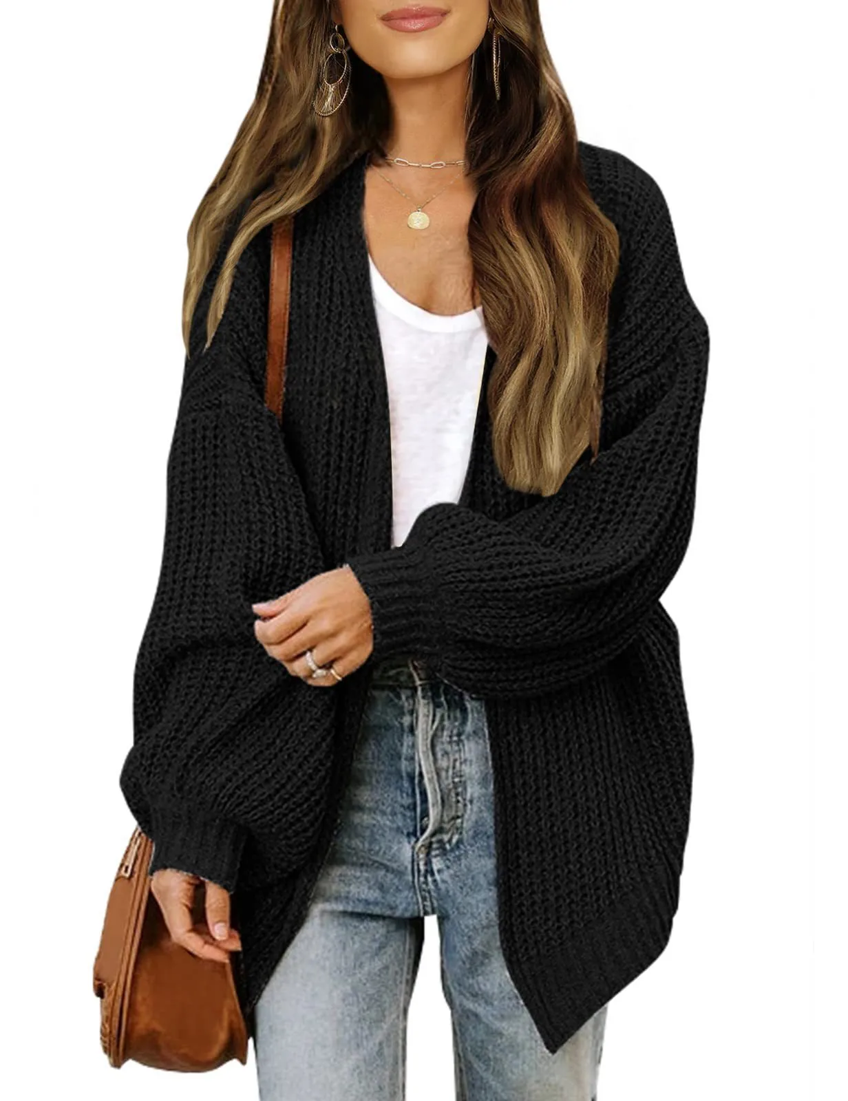 Loose Knitted warm Cardigan