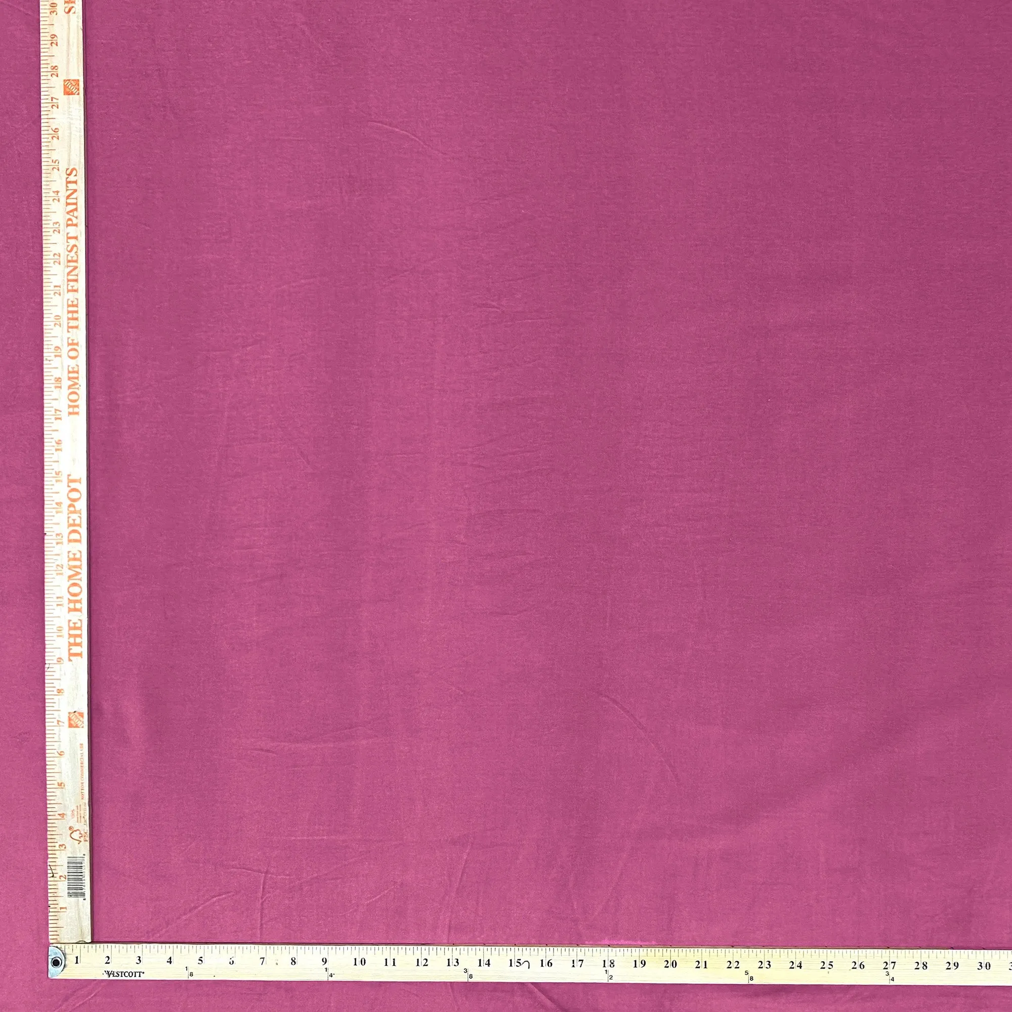 Modern Solid Lightweight Velvet Upholstery Fabric 54" in Hot Pink