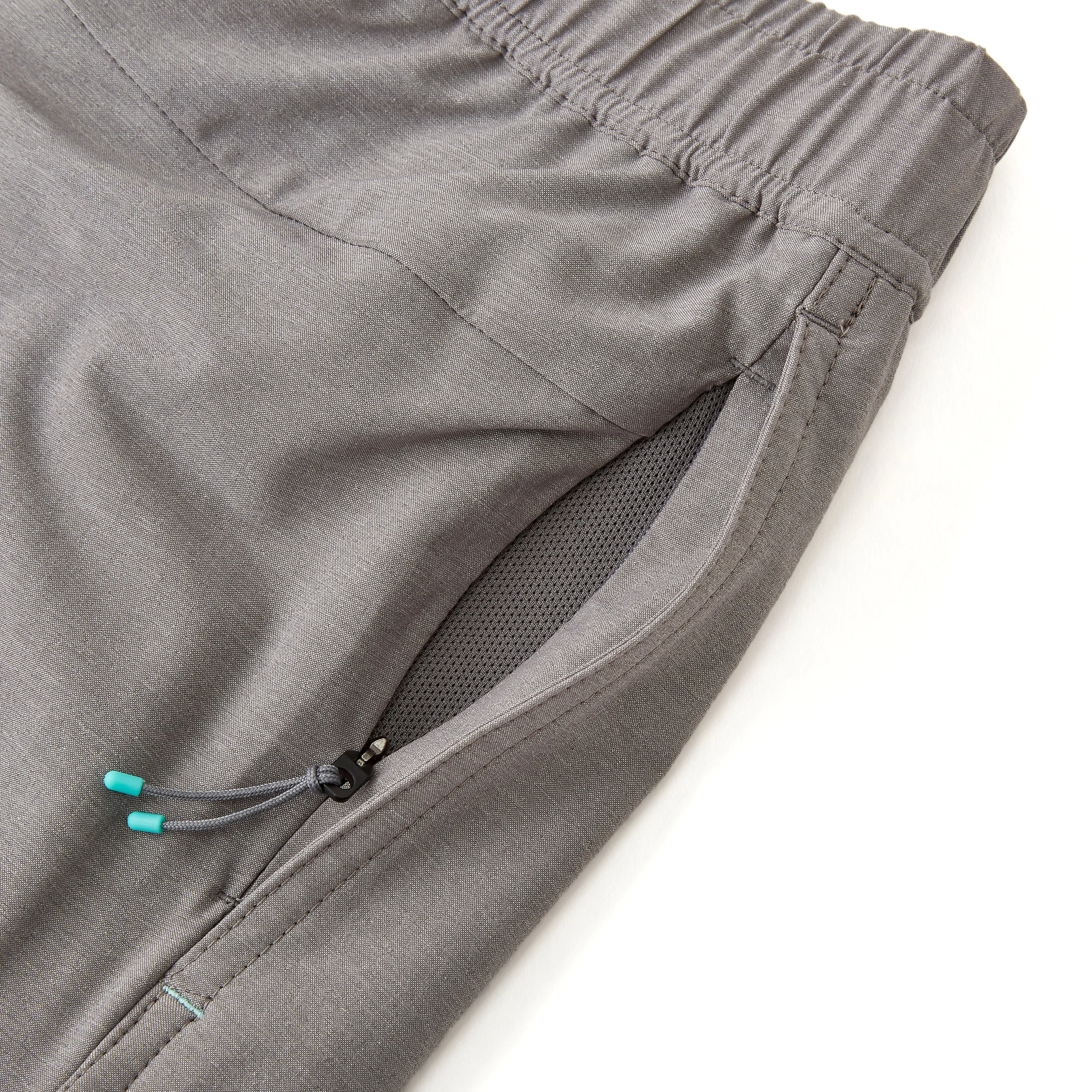 Momentum Short in Heather Gray