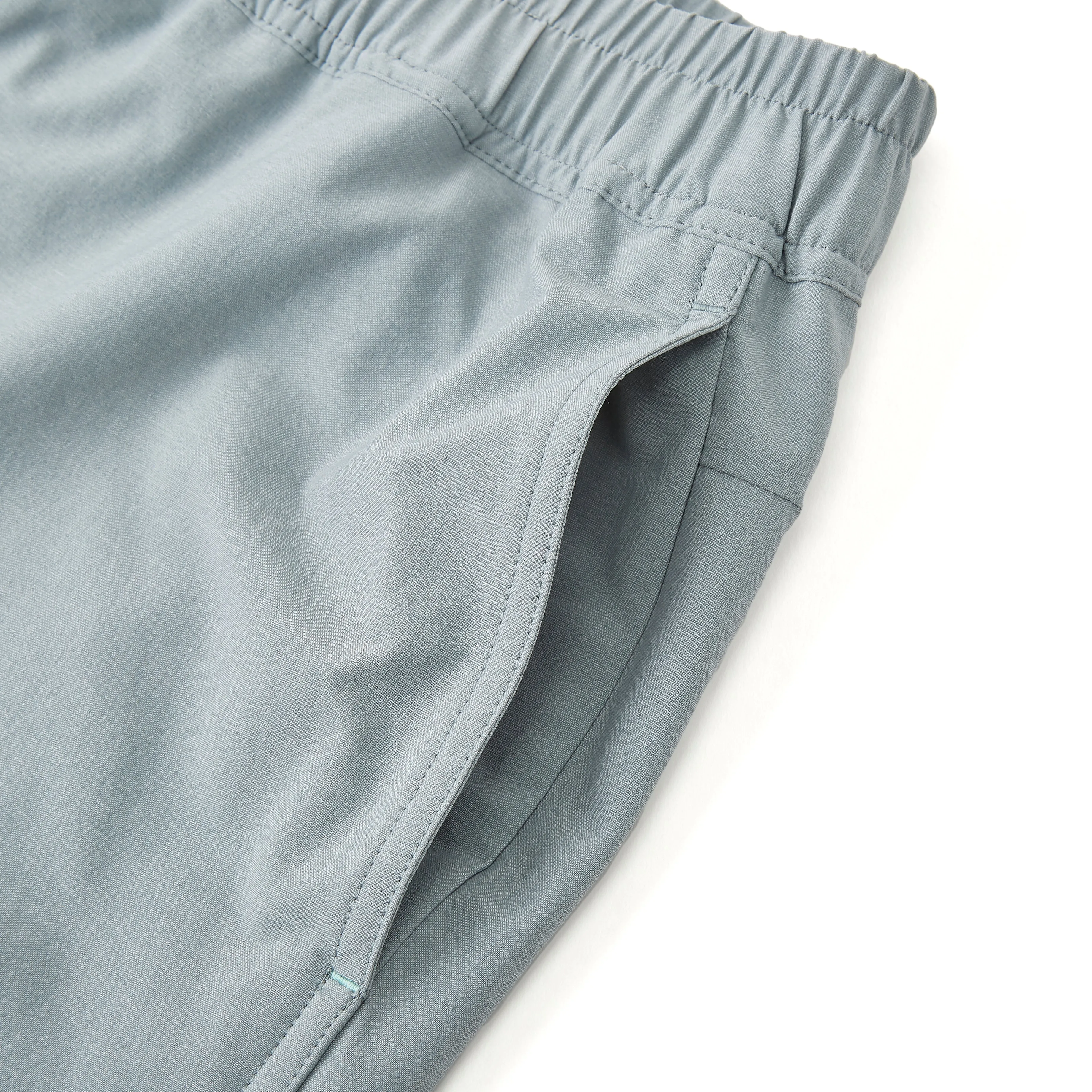 Momentum Short with Liner in Heather Steely Blue