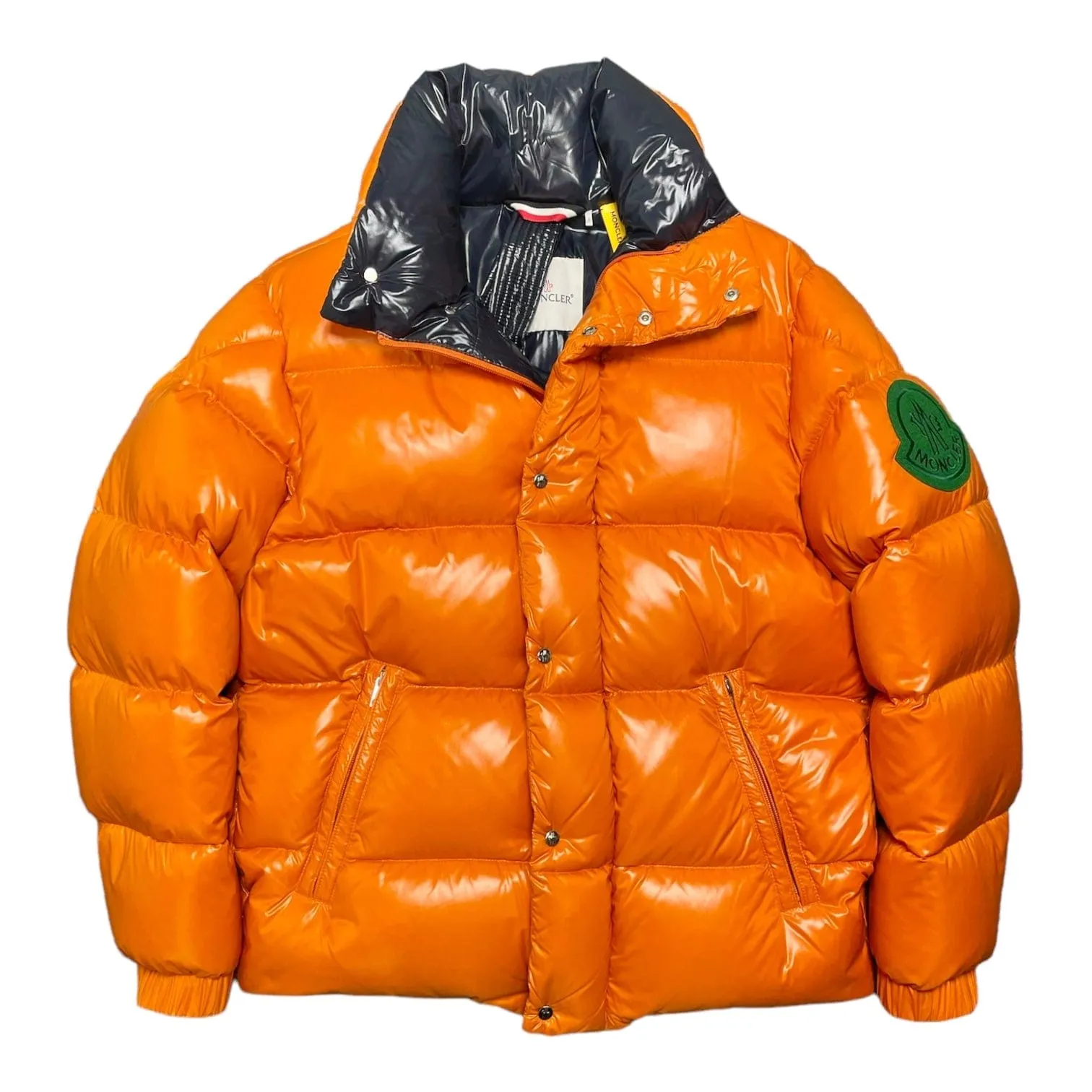 Moncler Genius 1952 Dervaux Short Down Jacket Orange