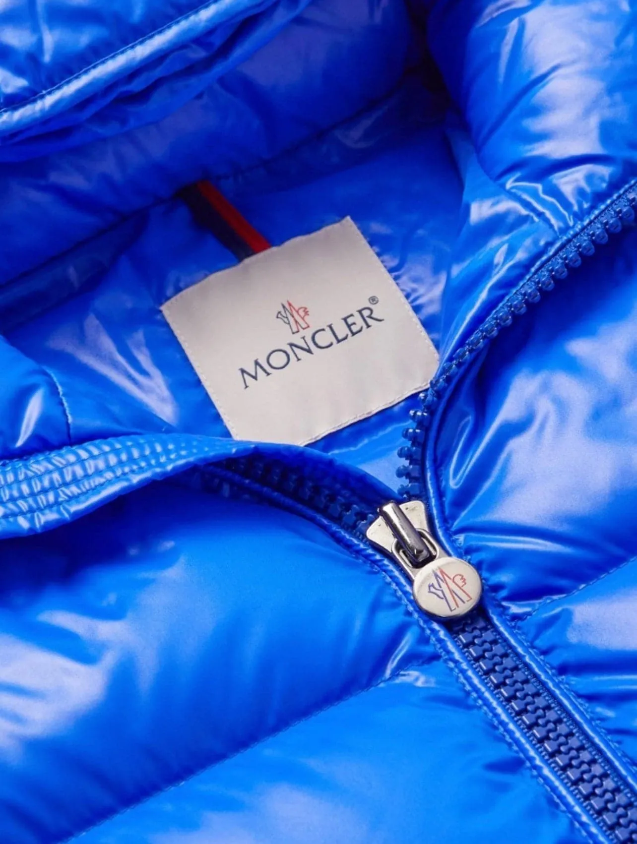 Moncler Maya Short Down Jacket Royal Blue