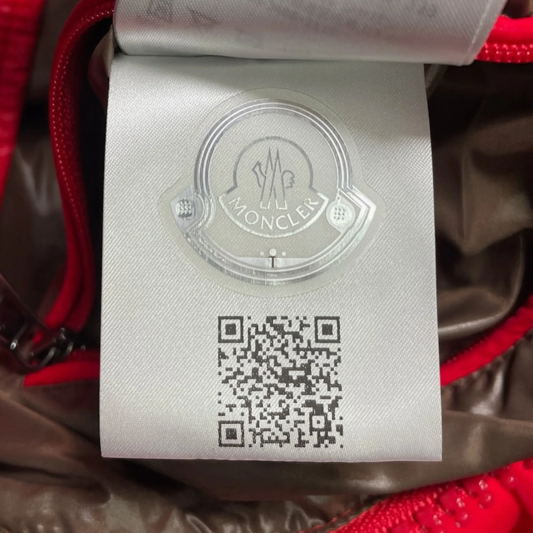 Moncler Maya Short Down Jacket Scarlet Red