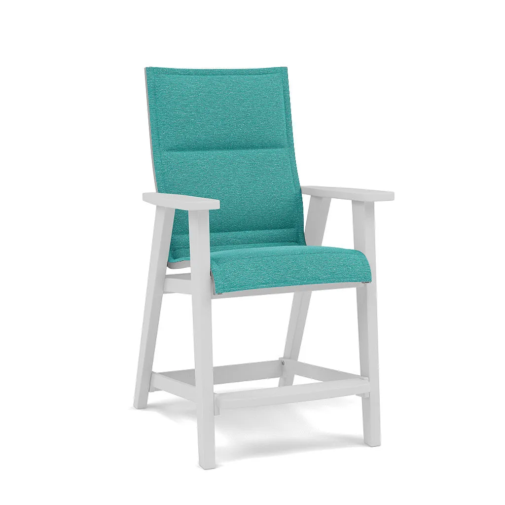 Patriot Low Back Padded Sling Balcony Barstool