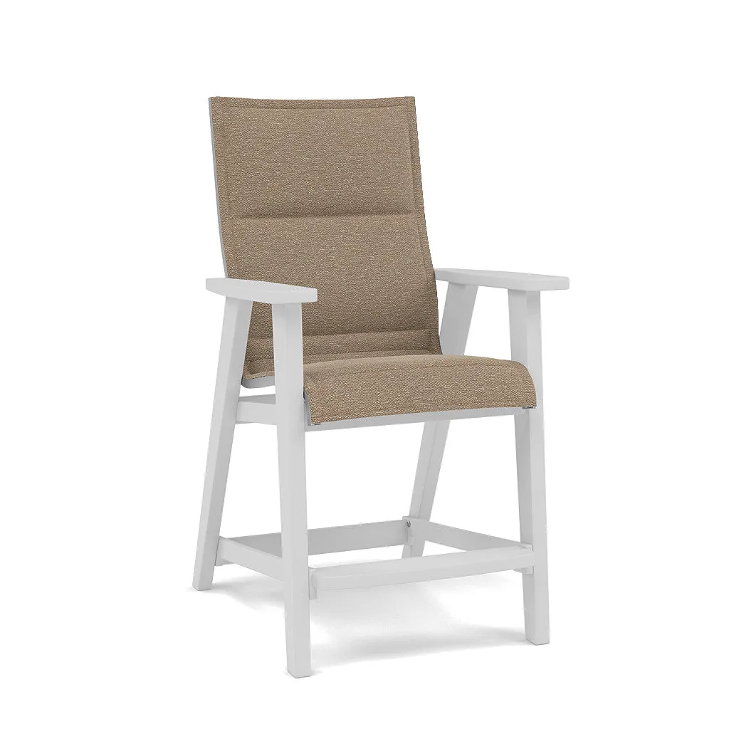 Patriot Low Back Padded Sling Balcony Barstool