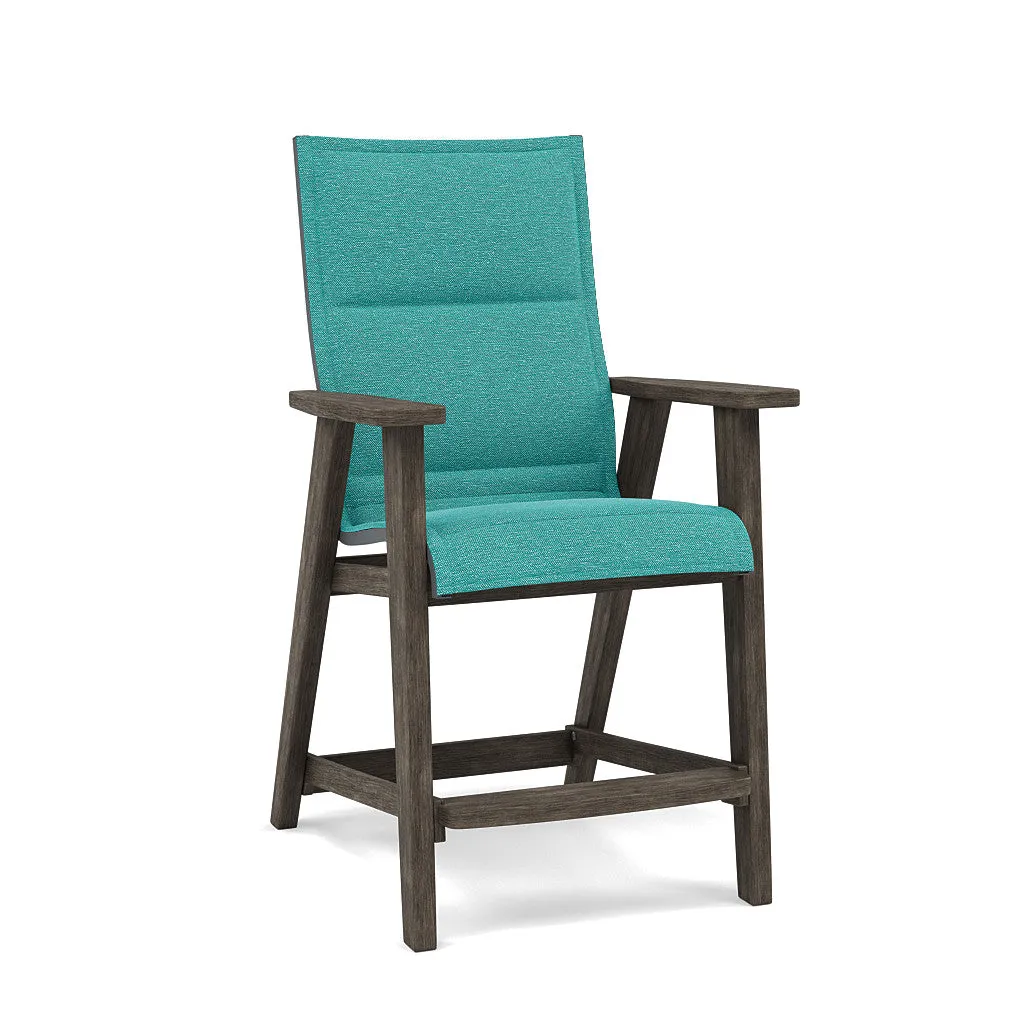 Patriot Low Back Padded Sling Balcony Barstool