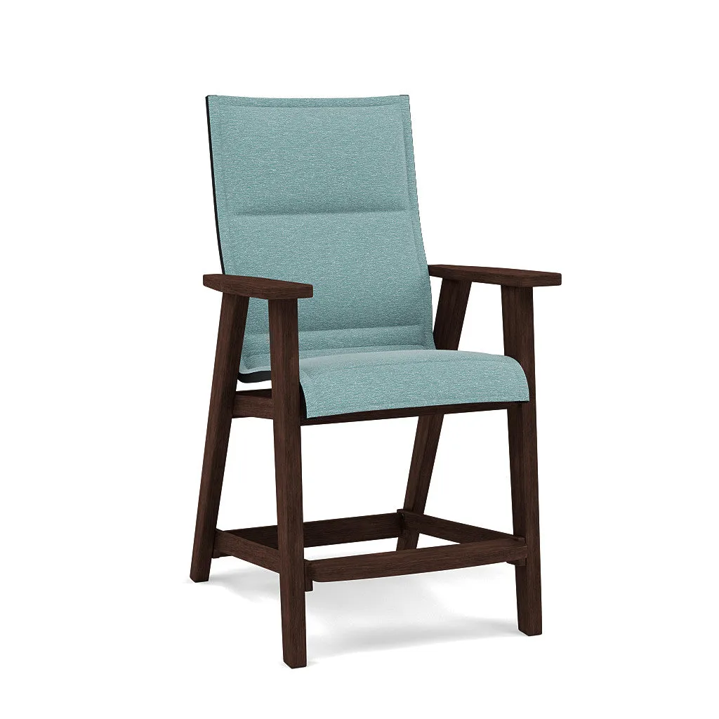 Patriot Low Back Padded Sling Balcony Barstool