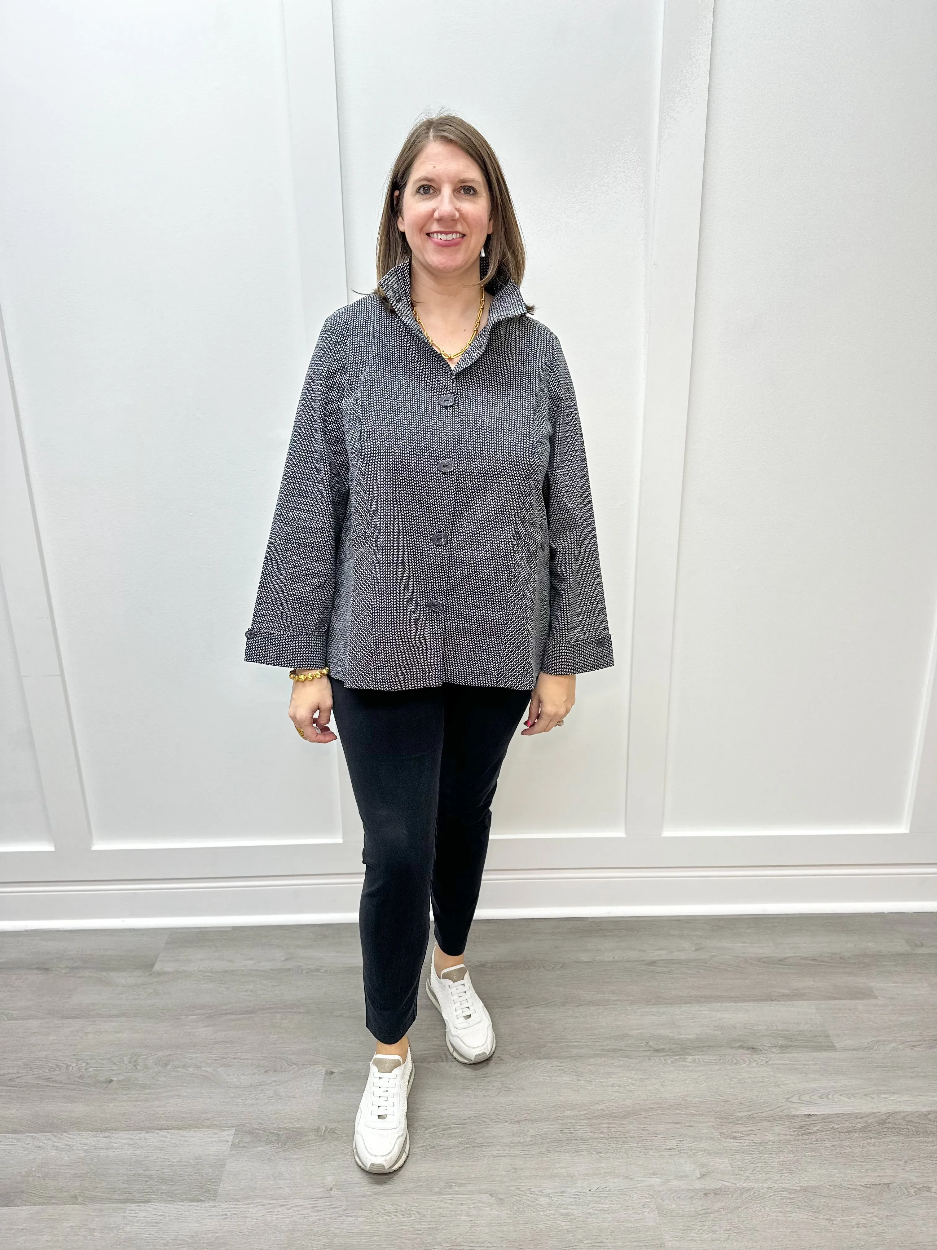 Power Stretch Easy Swing Jacket - Black