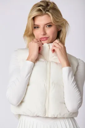"Short And Sweet" Vest (Whip Cream)