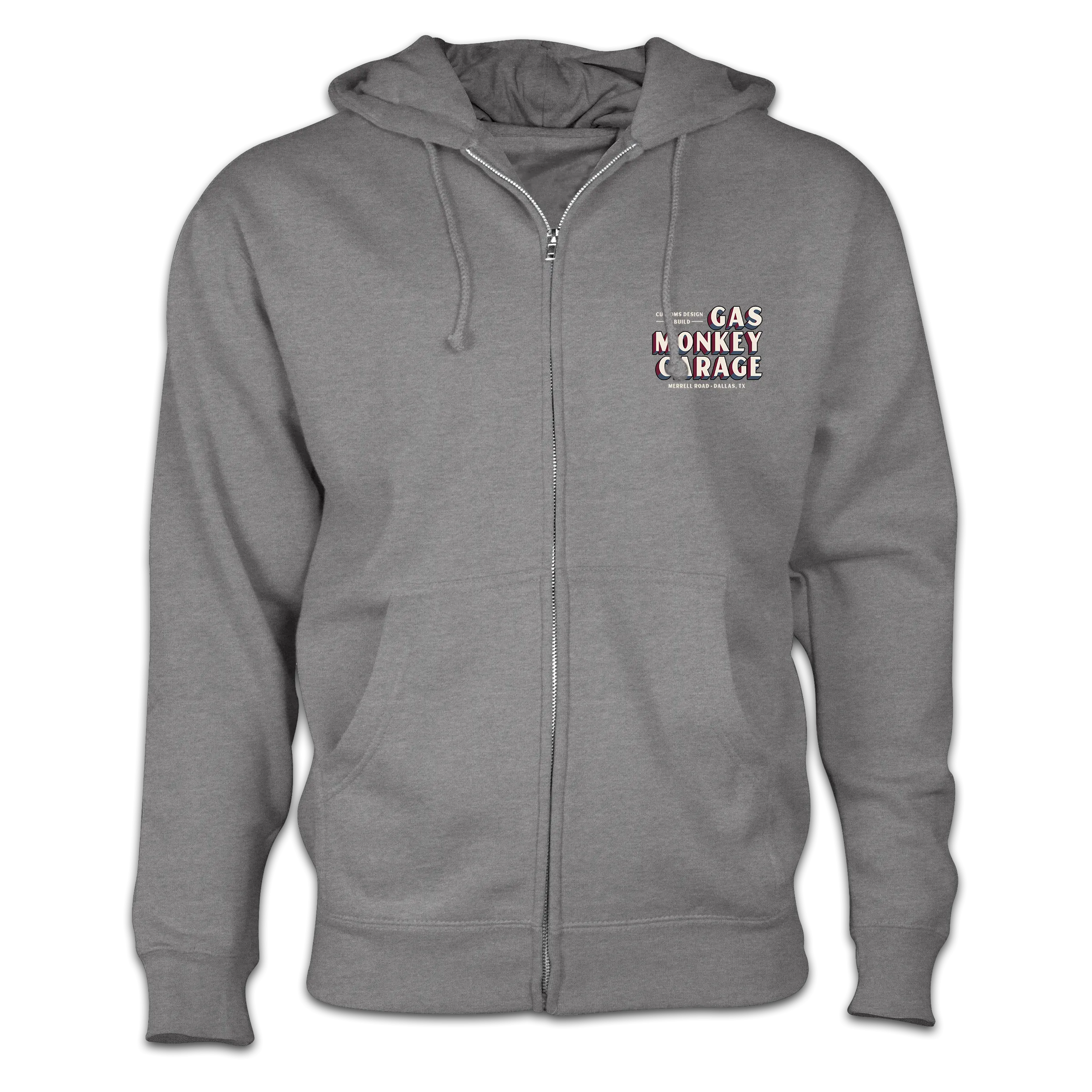 Retro Lightning Zip Hoodie