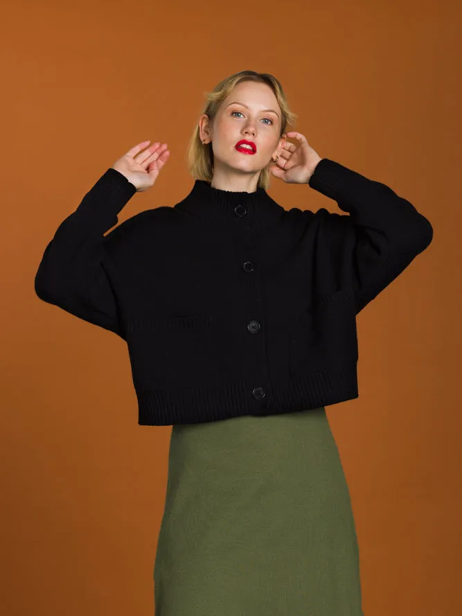 Rita Cardigan Black