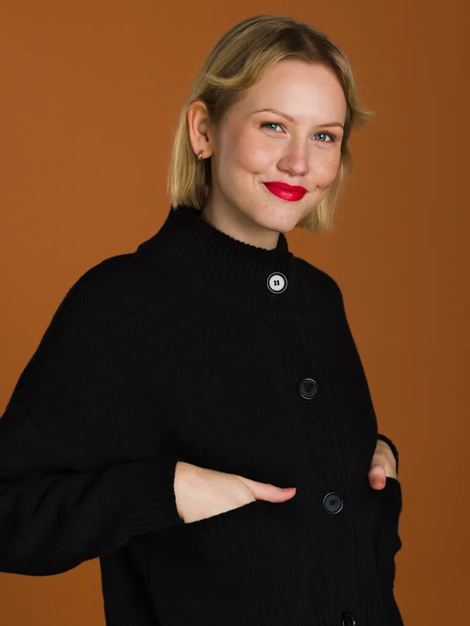 Rita Cardigan Black