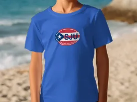 San Juan Puerto Rico SJU Flag Inspired Graphic T-Shirts
