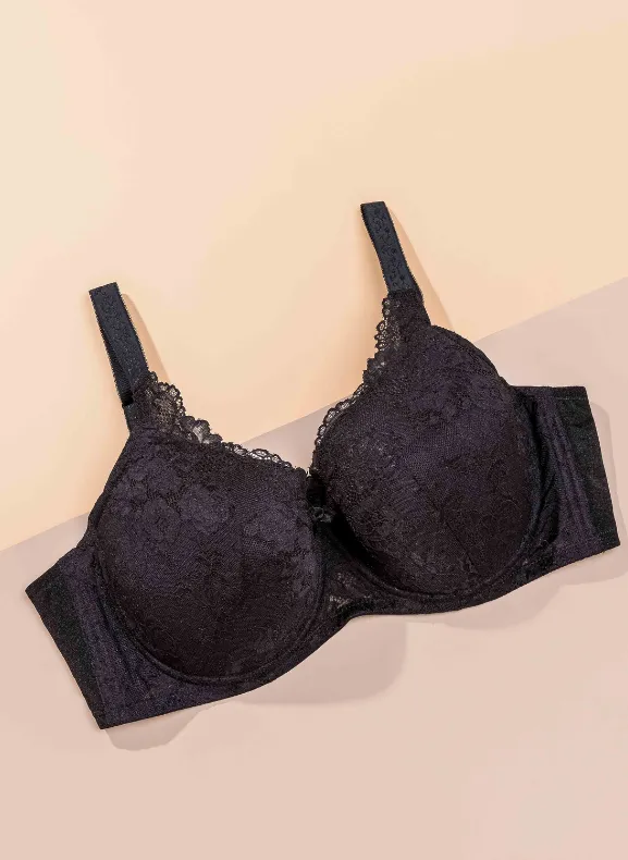 Sheen Lace II Full Cup Bra S11-29891 (Plus Size Design)